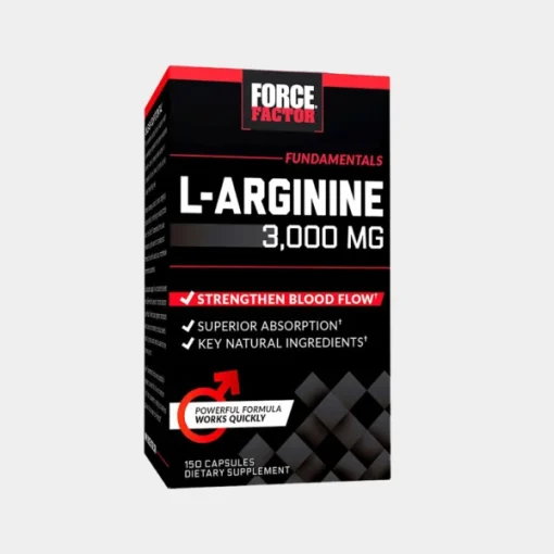 Arginine Force Factor 3000 mg | ארגנין פורס פאקטור 3000 מ”ג | 150 כדורים